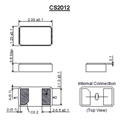 ITTI石英晶振,CS2012移動電話晶振,CS2012-32.768KHz-12.5-TR晶振